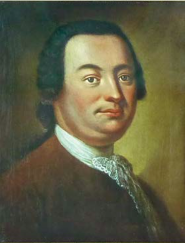 Johann Christoph Friedrich Bach (1732 – 1795) Ölgemälde von Georg David Matthieu, 1774 